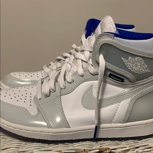Air Jordan 1 High Zoom White Racer Blue